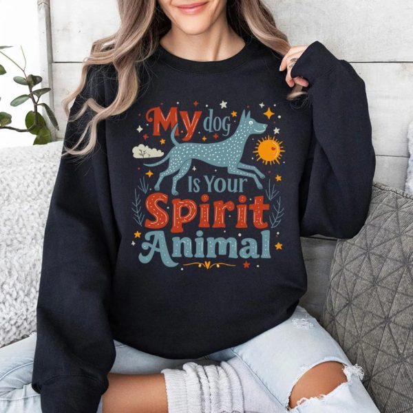 Boho Dog – My Dog Is Your Spirit Animal Shirt