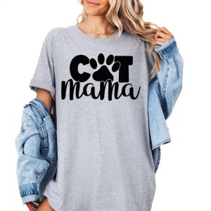 Cat Mama Shirt, Cat Lover Mother’s Day Gift