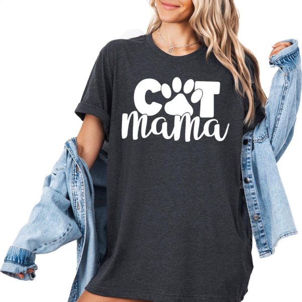 Cat Mama Shirt, Cat Lover Mother’s Day Gift