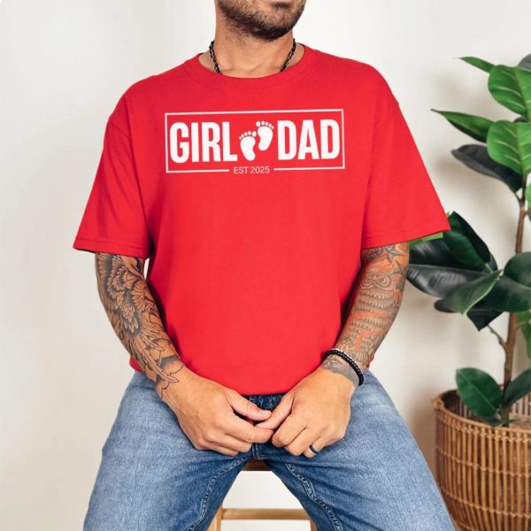 Girl Dad Shirt, Gift for Dad