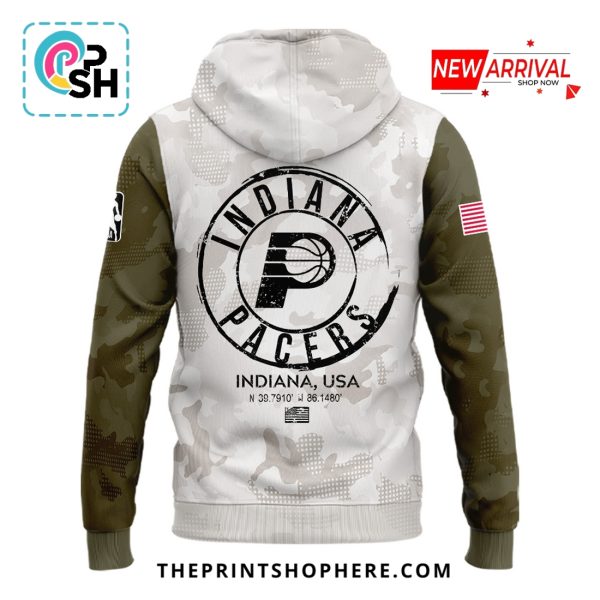 2025 Armed Forces Day Indiana Pacers Hoodie, Pants