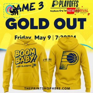 2025 New Indiana Pacers Boom Baby Hoodie, Pants