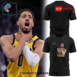 2025 Tyrese Haliburton Choke Indiana Pacers Shirt