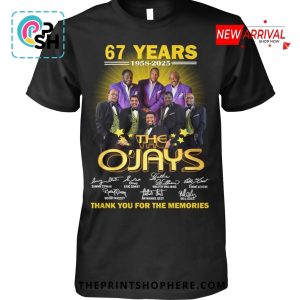 67 Years Of The O’Jays Thank You For The Memories T-Shirt