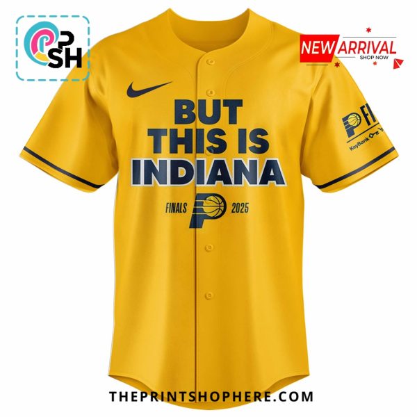 Caitlin Clark x Indiana Pacers Final 2025 Baseball Jersey