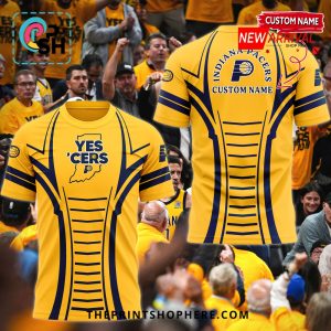 Custom Indiana Pacers YES’CERS Limited Edition Shirt