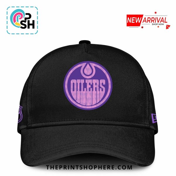 Edmonton Oilers Hockey Fights Cancer Hoodie, Pants