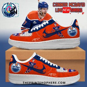 Edmonton Oilers MVP Kicks Connor McDavid Signature Air Force 1