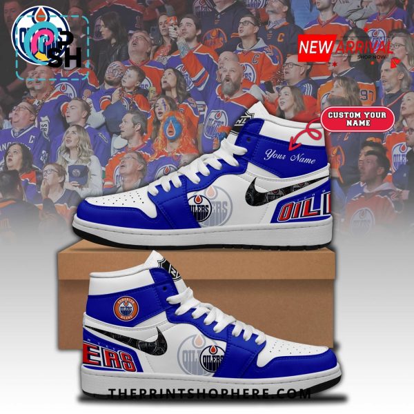 Edmonton Oilers NHL Limited Edition Air Jordan 1
