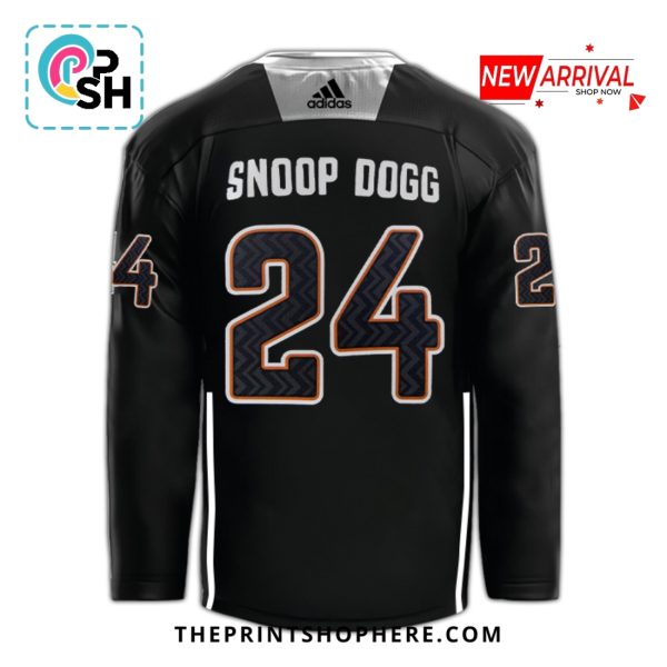 Edmonton Oilers Snoop Dogg Black Hockey Jersey