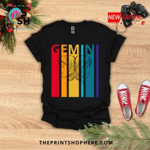 Gemini Vintage Retro Unisex T-Shirt
