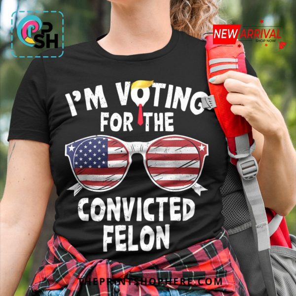 I’m Supporting The Convicted Felon Casual T-Shirt