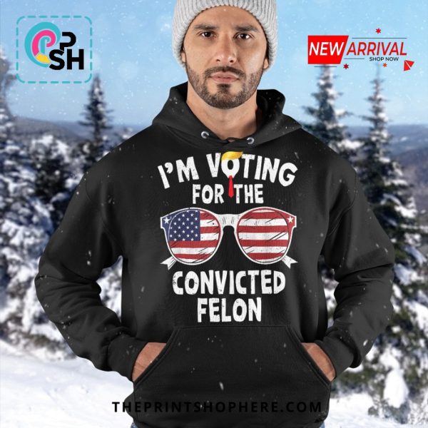 I’m Supporting The Convicted Felon Casual T-Shirt