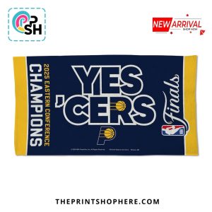 Indiana Pacers 2025 Eastern Conference YES’CERS Flag