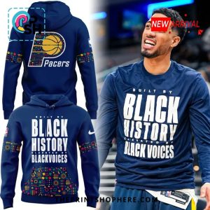Indiana Pacers Black History Black Voices Hoodie 2025