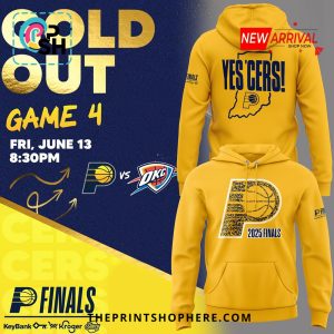 Indiana Pacers Gold Out But This is Indiana Hoodie