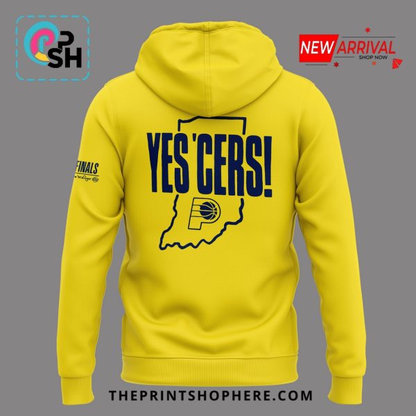 Indiana Pacers Gold Out YES’CERS 2025 Hoodie, Pants