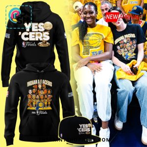 Indiana Pacers Yes ‘Cers Final Black Hoodie, Pants