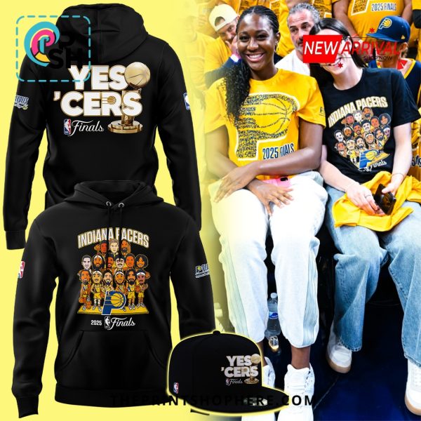 Indiana Pacers Yes ‘Cers Final Black Hoodie, Pants