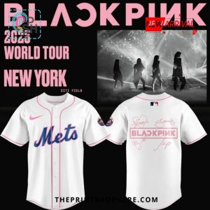 Mets x BLACKPINK Limited Edition Baseball Jersey 2025