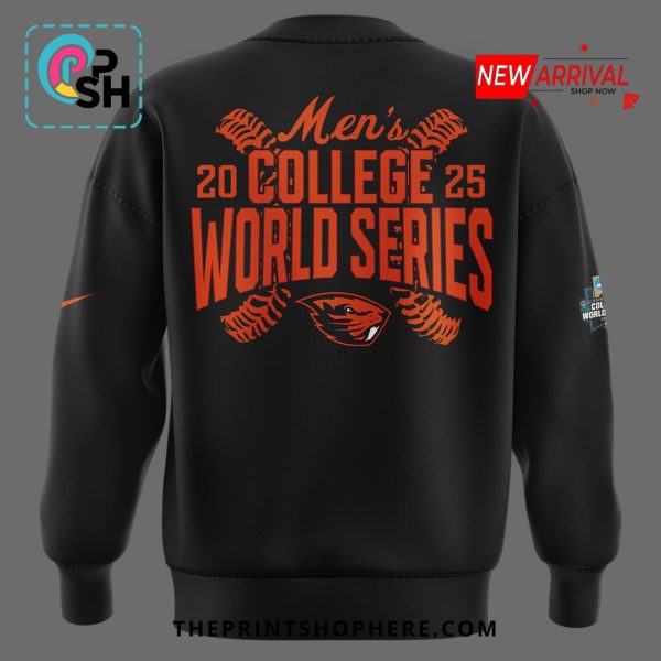 Oregon State Baseball OMAHA College Black Hoodie