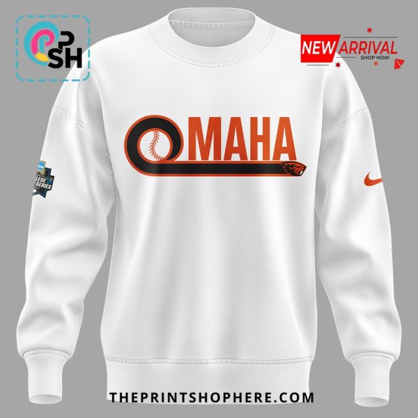 Oregon State Baseball OMAHA College White Hoodie