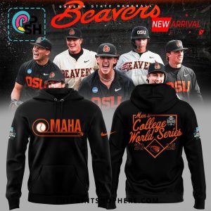 Oregon State Baseball OMAHA World Series Black Hoodie