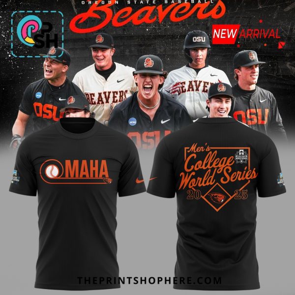 Oregon State Baseball OMAHA World Series Black Hoodie