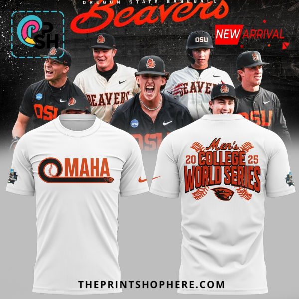Oregon State Baseball OMAHA World Series White Hoodie