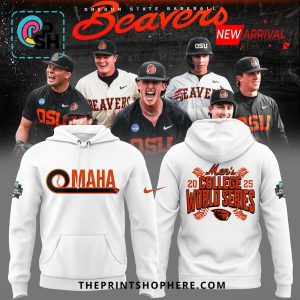 Oregon State Baseball OMAHA World Series White Hoodie, Pants