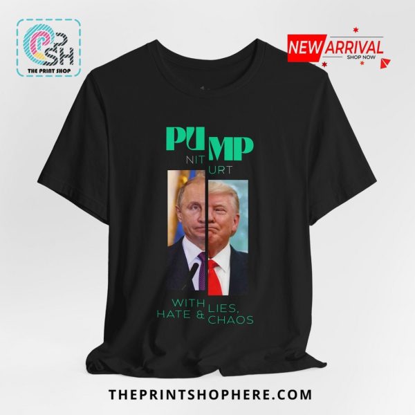 Political Anti-Trump Anti-Putin Unisex T-Shirt