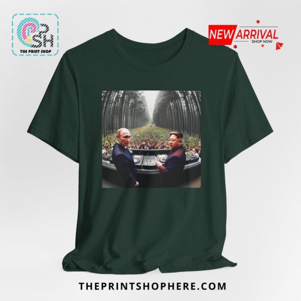 Putin and Kim Jong Un Funny T-Shirt