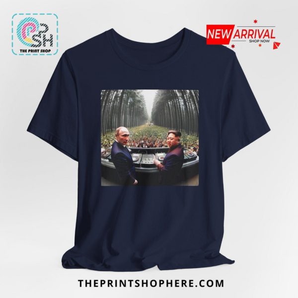 Putin and Kim Jong Un Funny T-Shirt