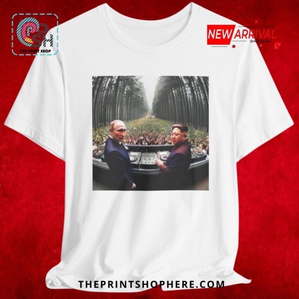 Putin and Kim Jong Un Funny T-Shirt