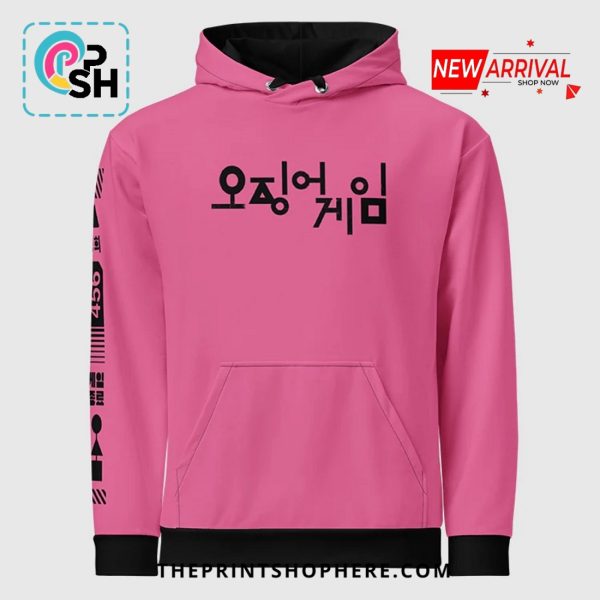 Squid Game Young-Hee Techware Pink Hoodie