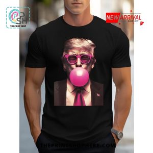 Trump Casual Comfy Tee Print T-Shirt