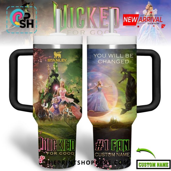 Wicked Part Two Wicked For Good Custom Stanley Tumbler