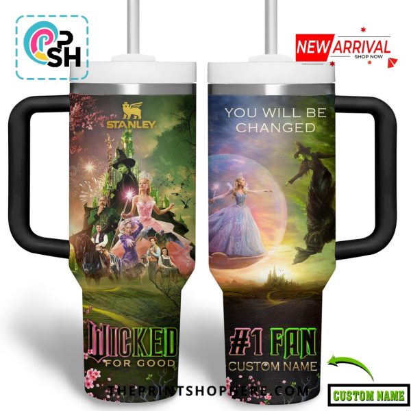 Wicked Part Two Wicked For Good Custom Stanley Tumbler