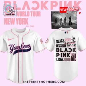 Yankees x BLACKPINK Baseball Jersey 2025 Gifts