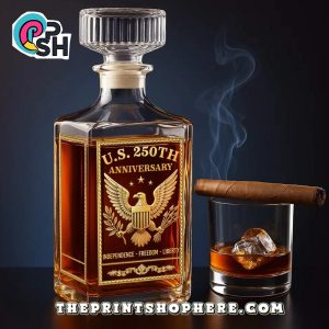 250 Years Strong, Still Free Whiskey Bottle