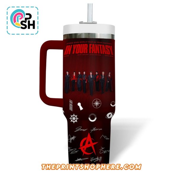 Ateez 2025 World Tour In Your Fantasy 40oz Tumbler