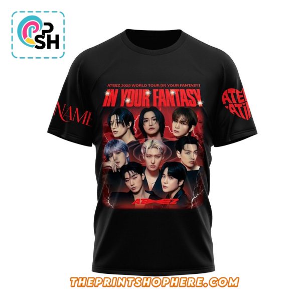 Ateez 2025 World Tour In Your Fantasy Shirt