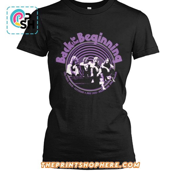 Back To The Beginning 2025 Show Tee T-Shirt