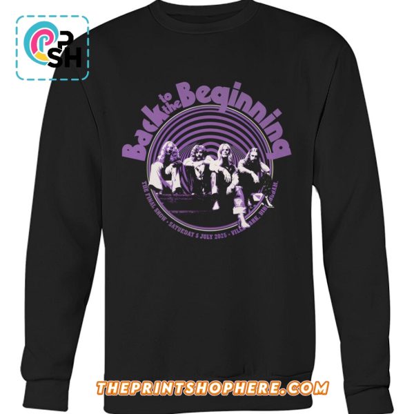 Back To The Beginning 2025 Show Tee T-Shirt