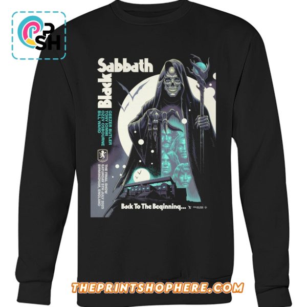 Black Sabbath Back To The Beginning Unisex T-Shirt