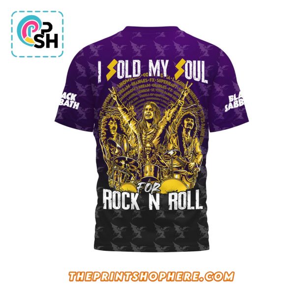 Black Sabbath I Sold My Soul Purple Shirt