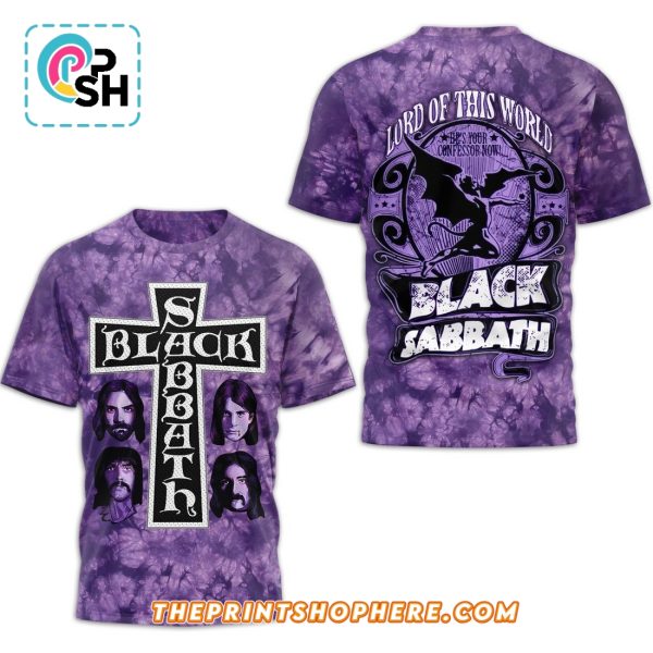 Black Sabbath Lord of This World Purple Shirt