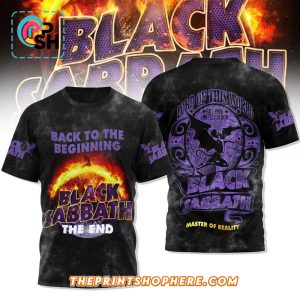 Black Sabbath Master Of Reality Black Shirt