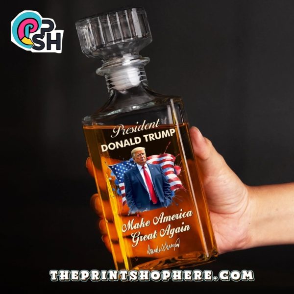 Brewed For Champions Patriotic Pride Whiskey Bottle
