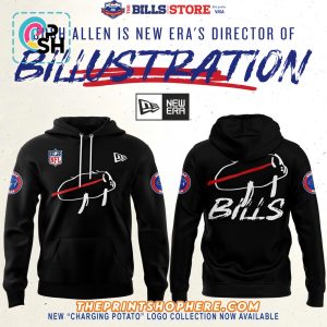 Buffalo Bills 2025 New Charging Potato Logo Hoodie, Pants
